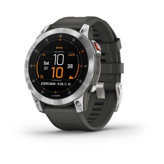 1 - Garmin Epix Gen Slate Steel men's watch gray steel 010-02582-01