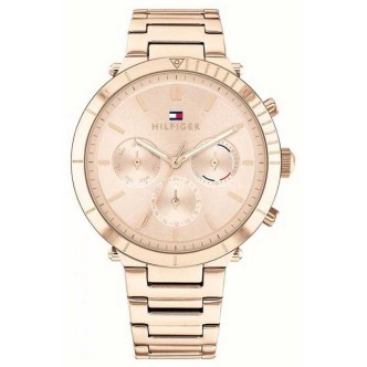 1 - Tommy Hilfiger women's chronograph watch Emery rosé steel 1782347