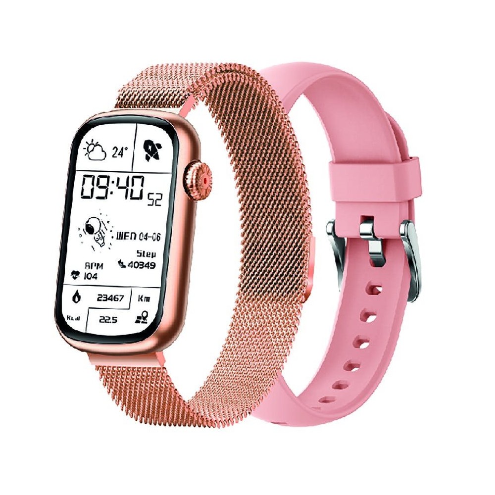 1 - Smartwatch woman Smarty Allure rosè steel SW032D