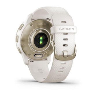 1 - Orologio Garmin uomo Venu 2 Plus Ivory 010-02496-12 cassa acciaio cinturino silicone