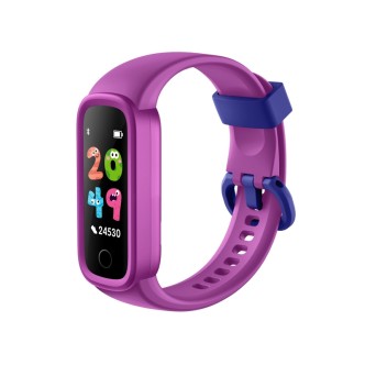 1 - Smartwatch girl Smarty purple rectangular silicone SW039E