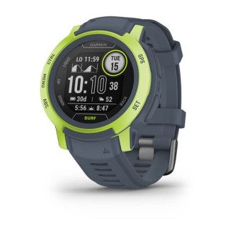 1 - Garmin men's Instinct 2 Surf Edition gray and yellow 010-02626-02 Mavericks