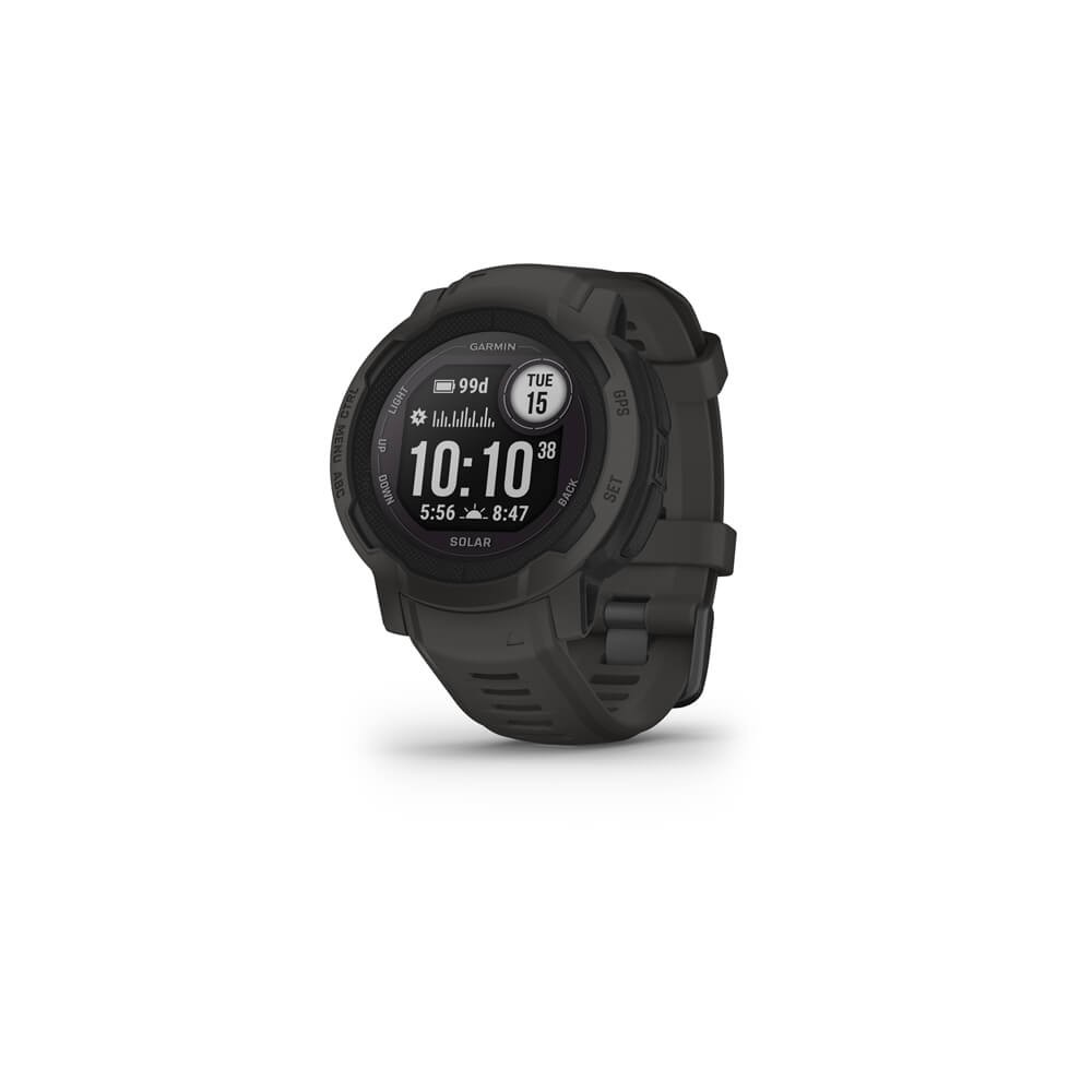 1 - Garmin man Instinct 2 Solar Graphite 010-02627-00 silicone strap