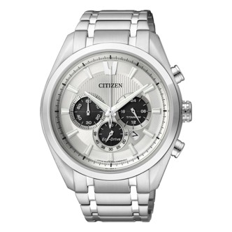 1 - Watch Citizen Chronograph men's analog Super Titanium strap model CA4010-58A