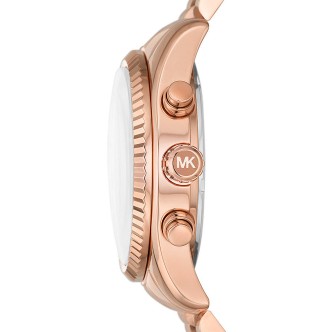 1 - Orologio cronografo donna Micheal Kors Lexington rosato MK7217 acciaio