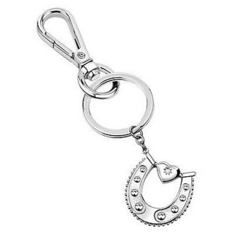 1 - Keychain woman horseshoe Morellato SD7165 polished steel