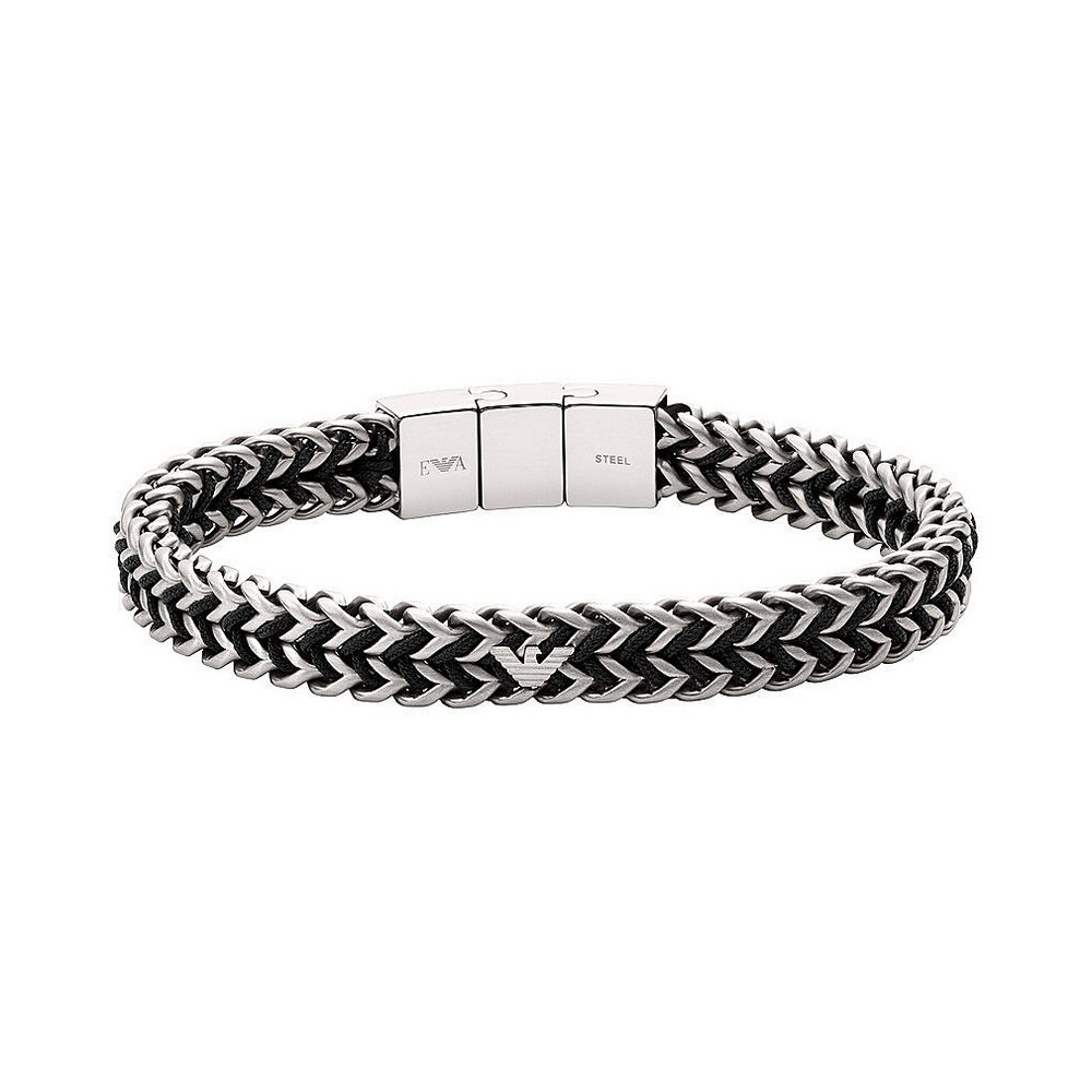 1 - Emporio Armani men's bracelet soft chain EGS2816040 steel