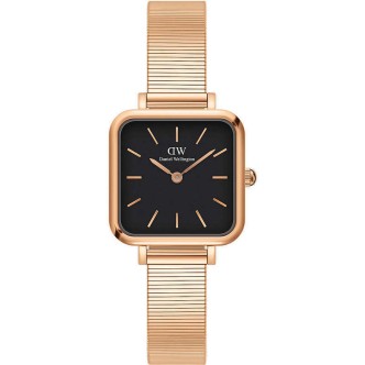 1 - Orologio donna Daniel Wellington Quadro Studio rosato DW00100518 acciaio