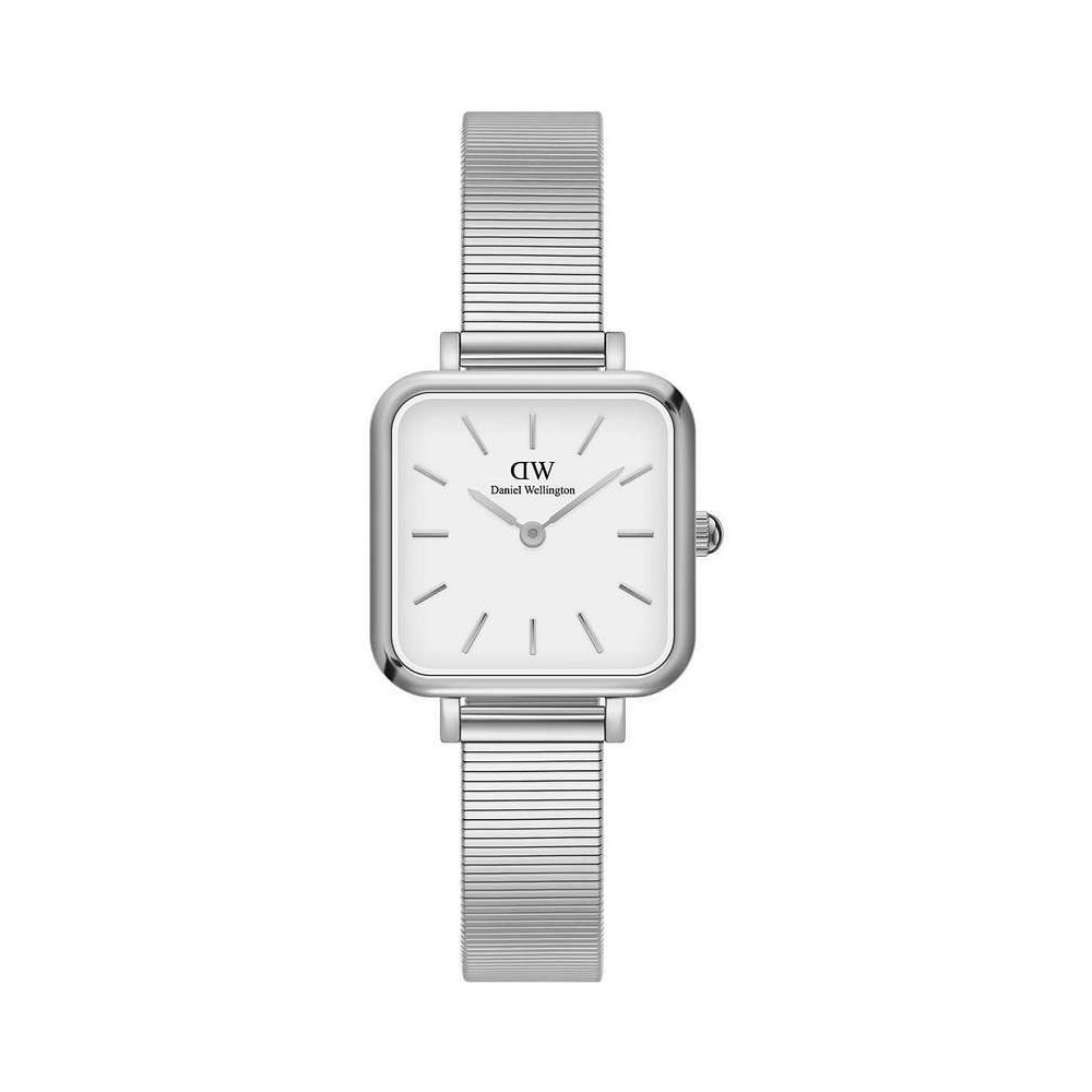 1 - Daniel Wellington Quadro Studio DW00100521 steel woman watch