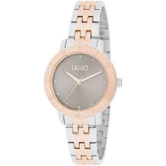 1 - LiuJo Greta woman time only watch gray and pink background TLJ1815