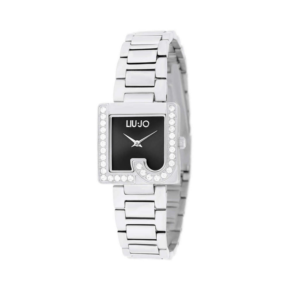 1 - LiuJo Giulia woman time only watch rectangular TLJ1821 steel