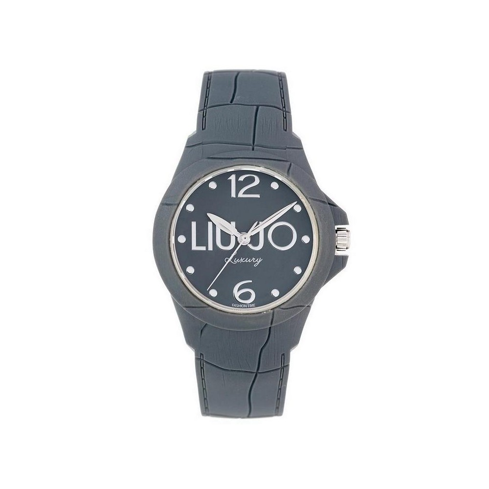 1 - Orologio LiuJo Glamour Cocoon grigio solo tempo donna silicone TLJ415