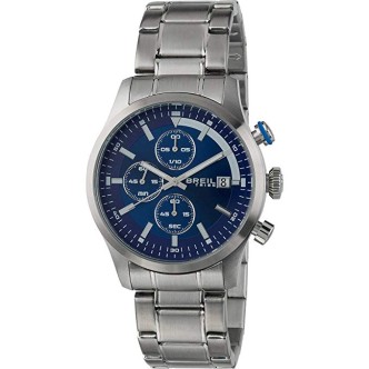 1 - Breil Chronograph Watch Man analog steel strap Drift collection EW0412