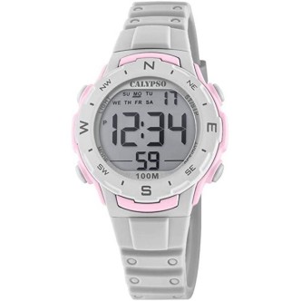 1 - Orologio Digitale bambina Calypso grigio K5801/1 plastica