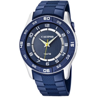 1 - Orologio solo tempo uomo Calypso blu K6062/2 Versatil For Man