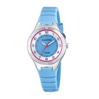 1 - Orologio solo tempo bambino Calypso Dame/Boy azzurro K5800/1