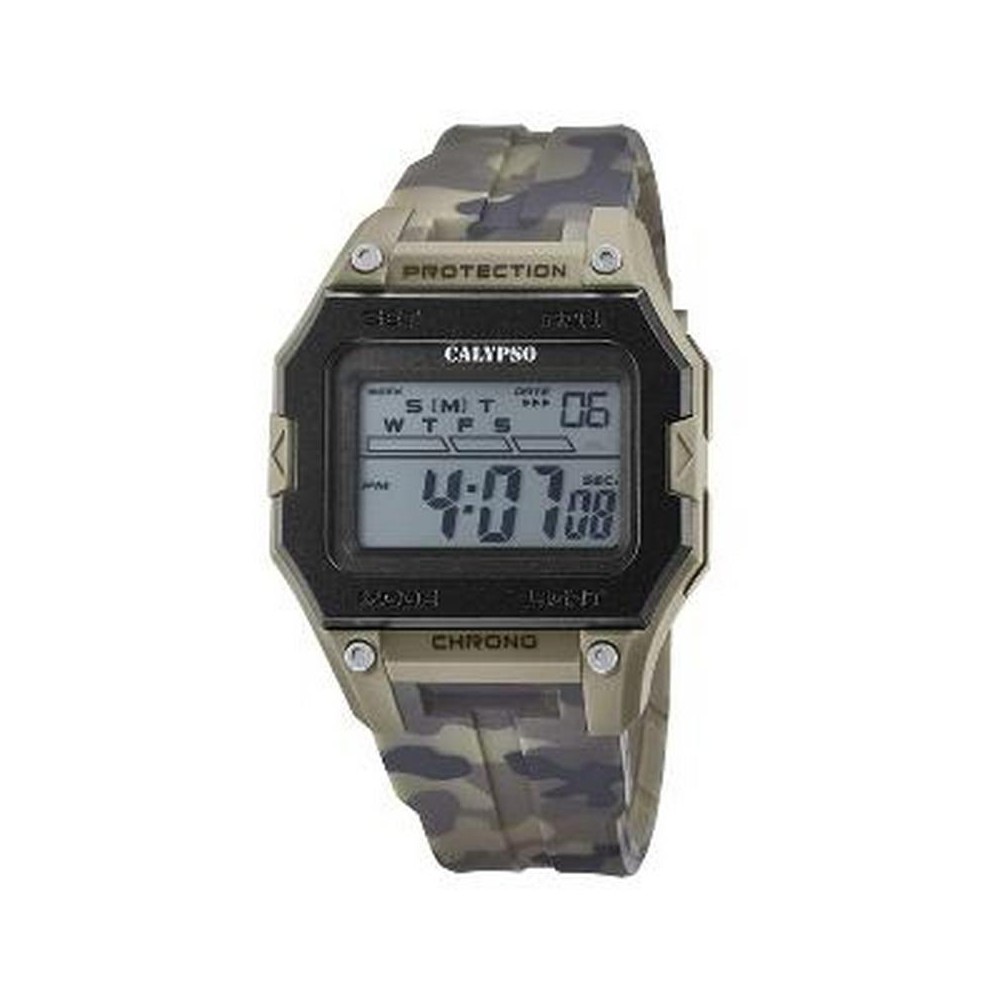 1 - Calypso K5810 / 3 Plastic Child Digital Military Watch