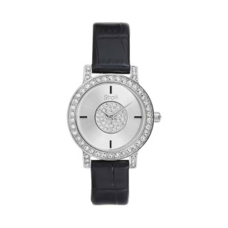 1 - Stroili Madison woman time only watch white 1679692 leather strap