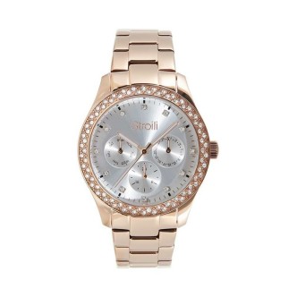 1 - Stroili Phoenix women's multifunction watch rose gold 1679689 stee