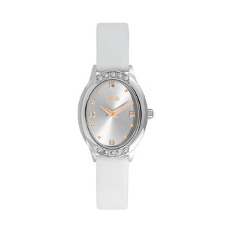 1 - Stroili Rebecca woman time only watch with leather strap 1679702 with crystals