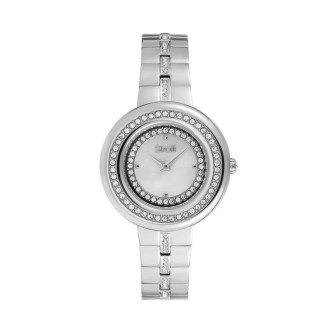 1 - Stroili Julie woman time only watch in steel with crystals 1679700