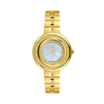 1 - Stroili Julie woman time only watch golden with mother of pearl 1679701