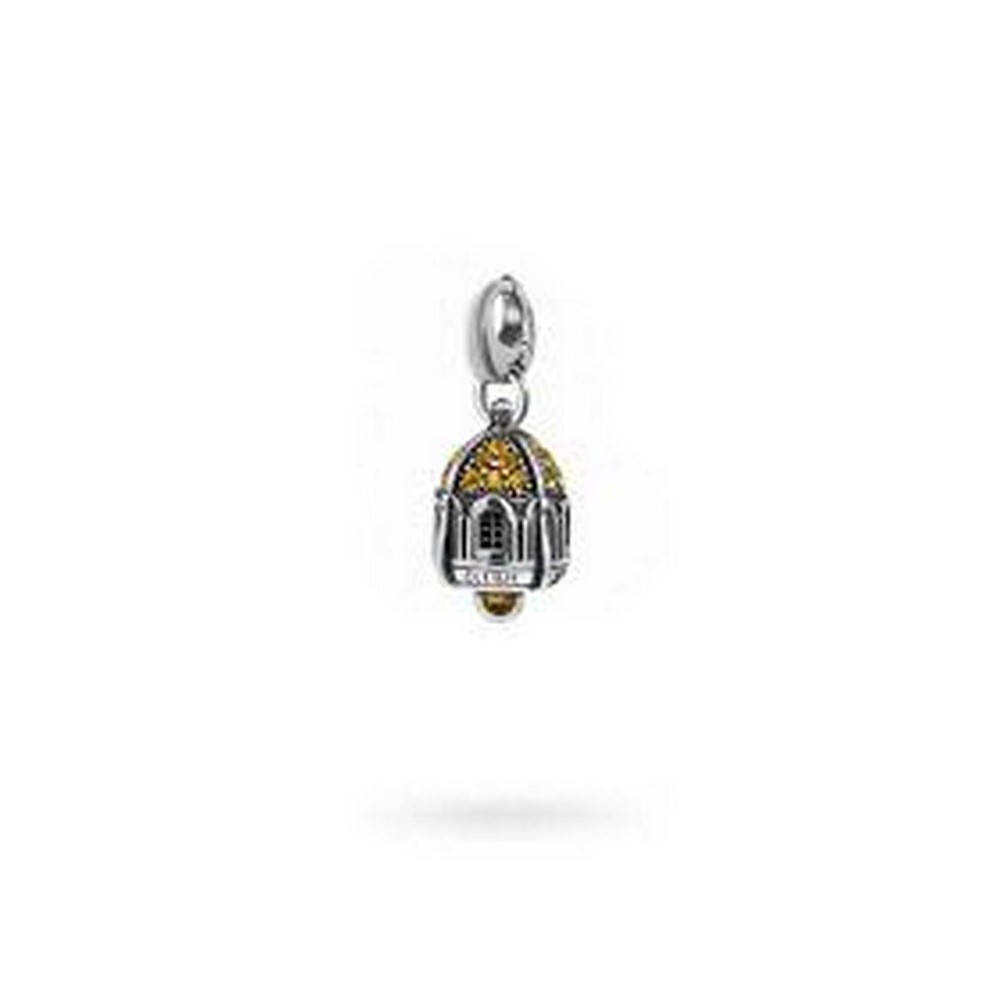 1 - Charm Ellius woman 925 Silver Capri bell with zircon R723 / RV / PB / MO