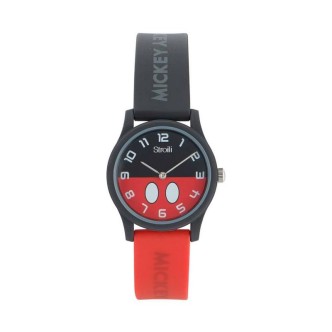 1 - Orologio bambina Stroili Happy Times Minnie rosso e nero 1674329