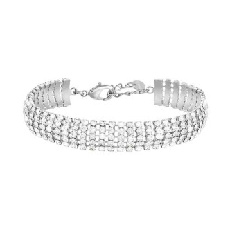 1 - Bracciale donna Stroili Romantic Shine multifilo cristalli 1671151