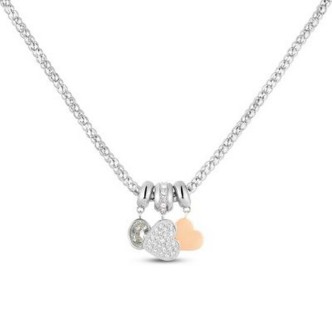 1 - Stroili heart woman necklace with crystals Lady Chic 1674558