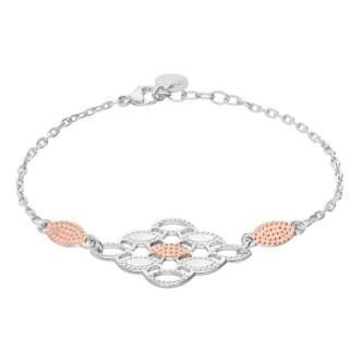 1 - Bracciale rombo donna Stroili ottone bicolor 1673298