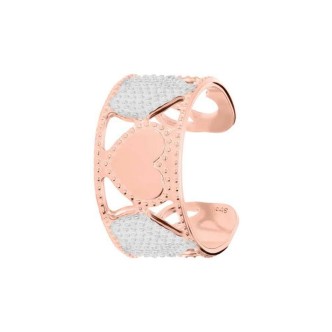 1 - Stroili woman hearts ring in pink brass adjustable 1673288