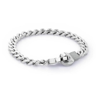 1 - Brosway Break BEK11 men's steel chain link bracelet