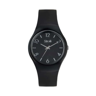 1 - Orologio Stroili uomo solo tempo Dallas nero silicone 1674251