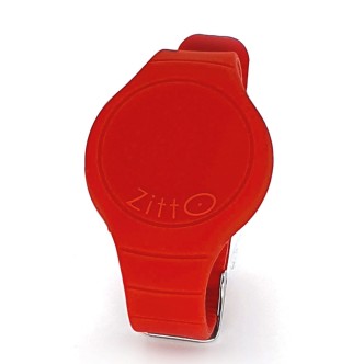 1 - Orologio Zitto donna rosso Flames Scalet silicone Mini Led