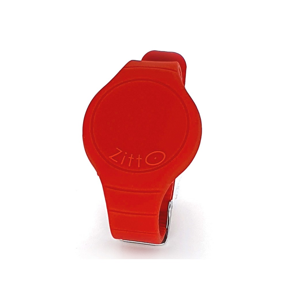 1 - Watch Zitto woman red Flames Scalet silicone Mini Led