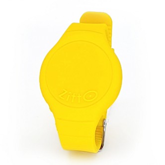 1 - Orologio Zitto donna giallo Sunny Yellow silicone Mini Led