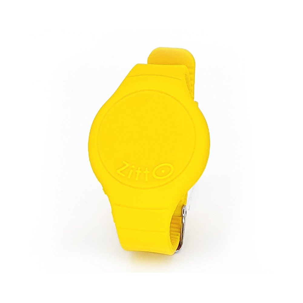 1 - Orologio Zitto donna giallo Sunny Yellow silicone Mini Led