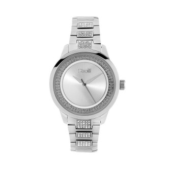 1 - Stroili London glitter woman time only watch with crystals 1671059