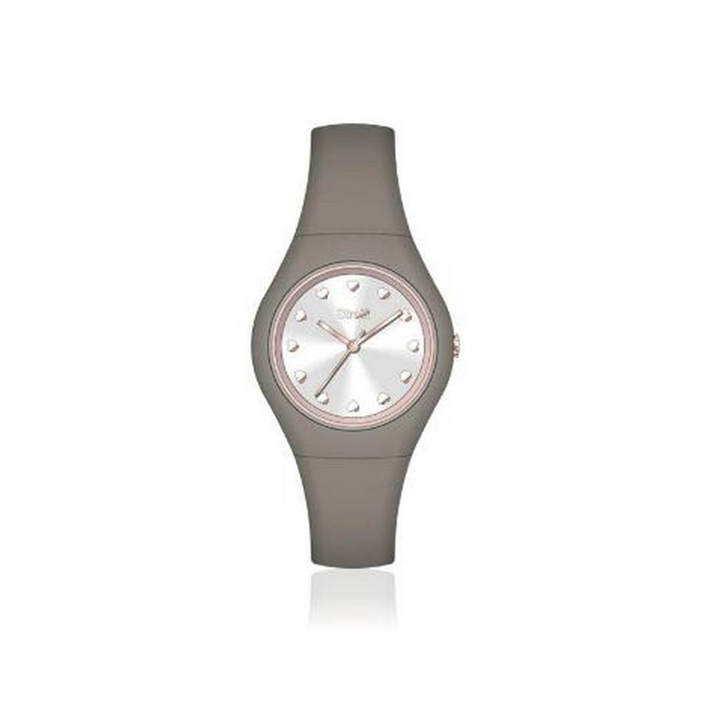 1 - Stroili Santa Clara gray silicone time only watch for women 1665889