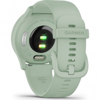 1 - Garmin Vivomove Sport Mint unisex watch 010-02566-03 silicone case and strap