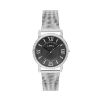 1 - Stroili Brera woman watch gray steel 1671032 with crystals