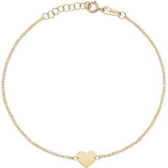 1 - Bracciale donna Amen Cuore Oro Giallo 9Kt AU9BRCUG3