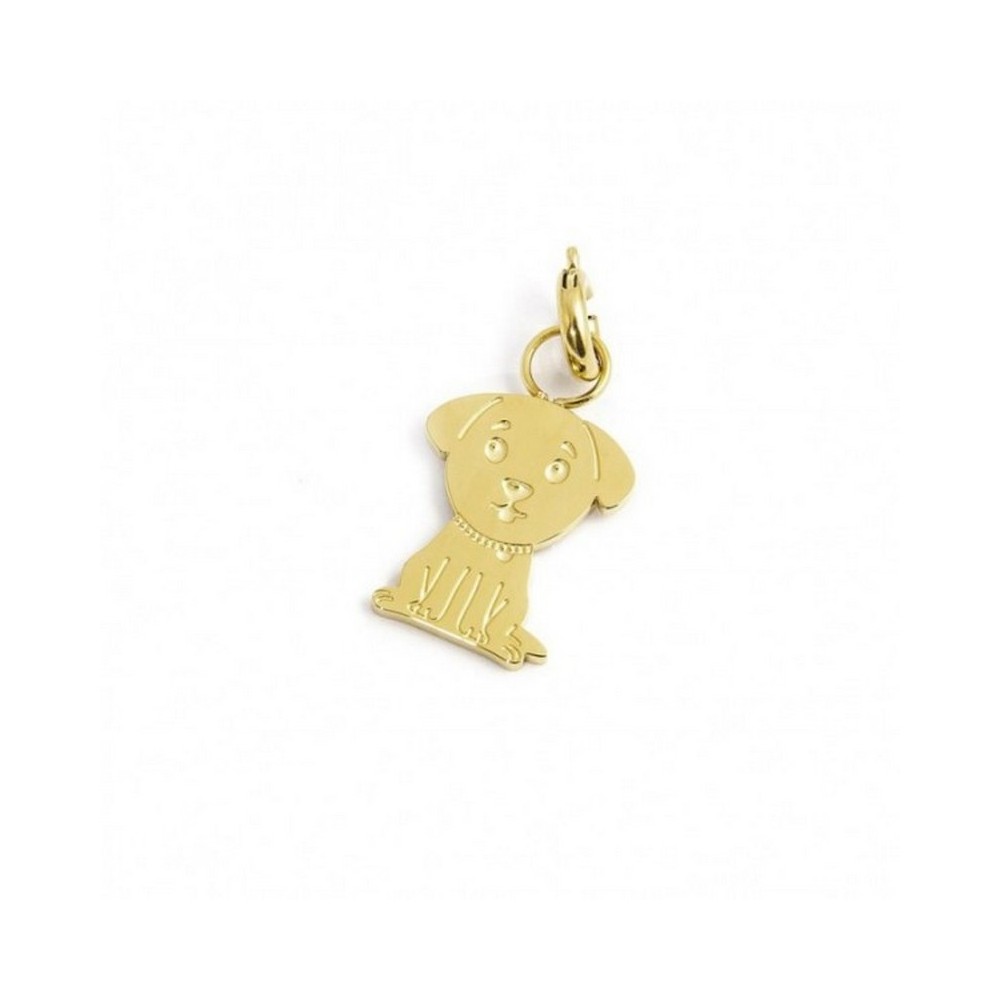 1 - Golden steel dog charm Marlù 15CH137G