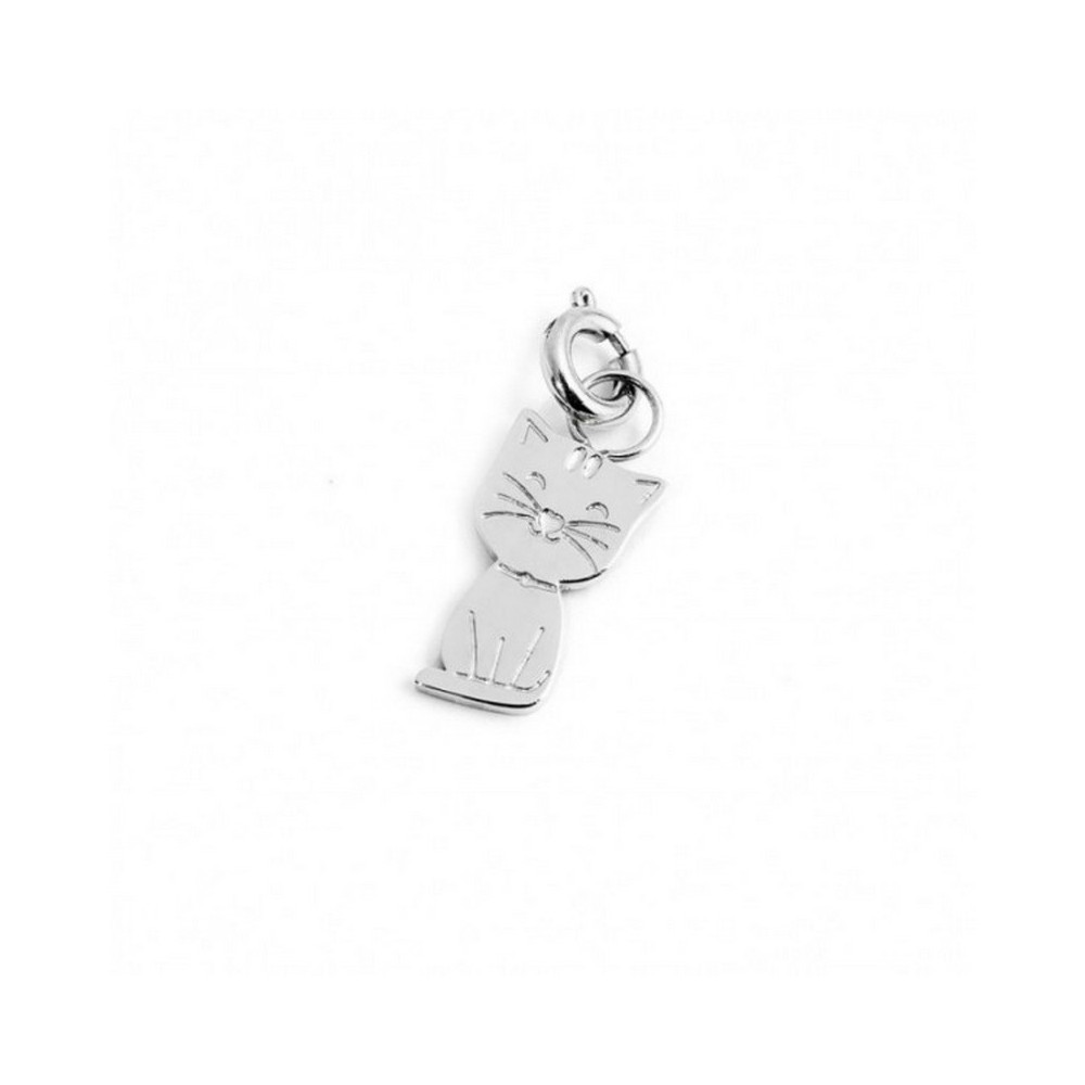 1 - Marlù steel cat charm 15CH138