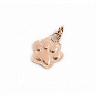 1 - Charm paw pink steel Marlù 15CH143R