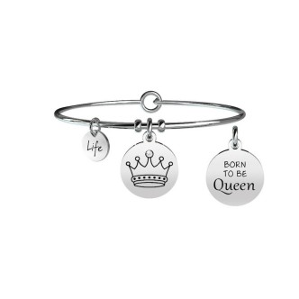 1 - Kidult bracelet 731257 pendant with 316L stainless steel crown Symbols collection