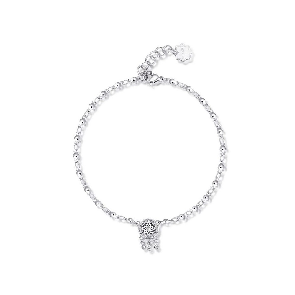 1 - Anklet woman dream catcher steel Brosway Chakra BHKA001