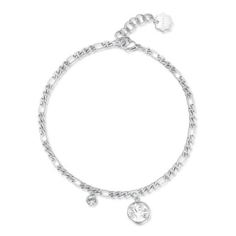 1 - Anklet woman tree of life steel Brosway Chakra BHKA003