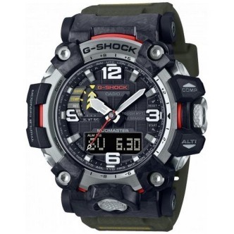 1 - Orologio uomo Casio G-Shock Master of G nero GWG-2000-1A3ER cinturino verde